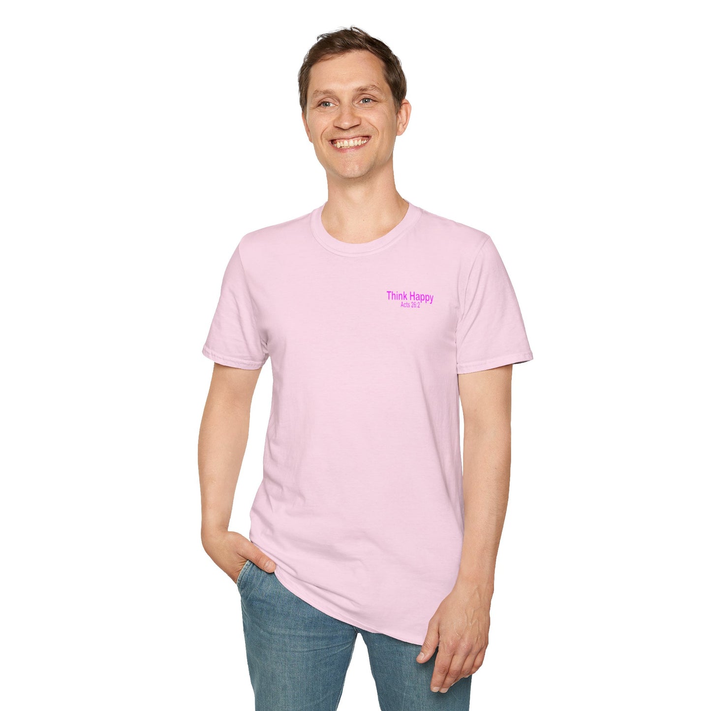 Think Happy Delaware My Town T-Shirt