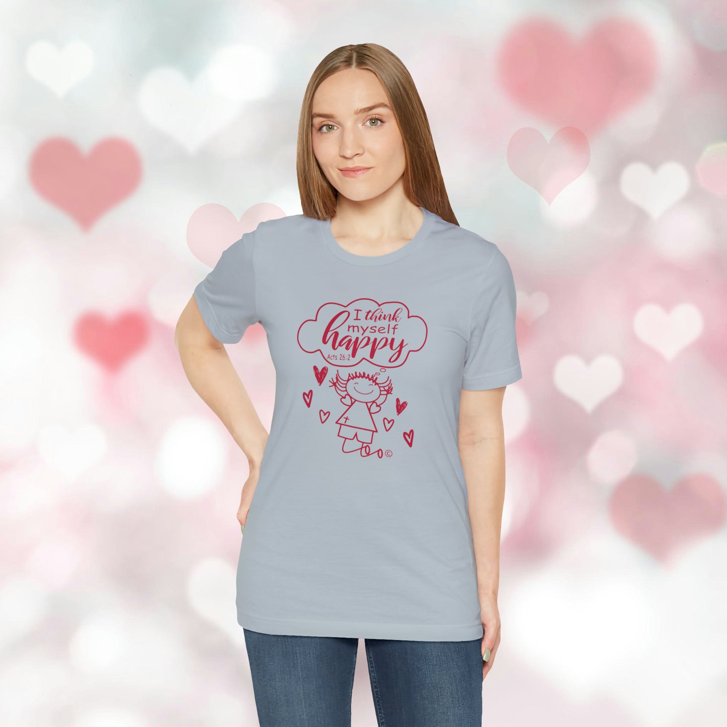 Pink Hearts T-Shirt
