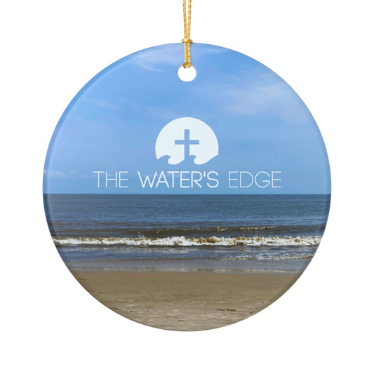 The Water's Edge Beach Scene Holiday Decoration