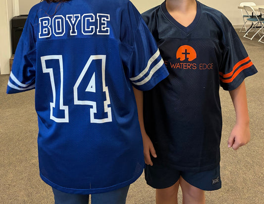 The Water's Edge Football Jersey