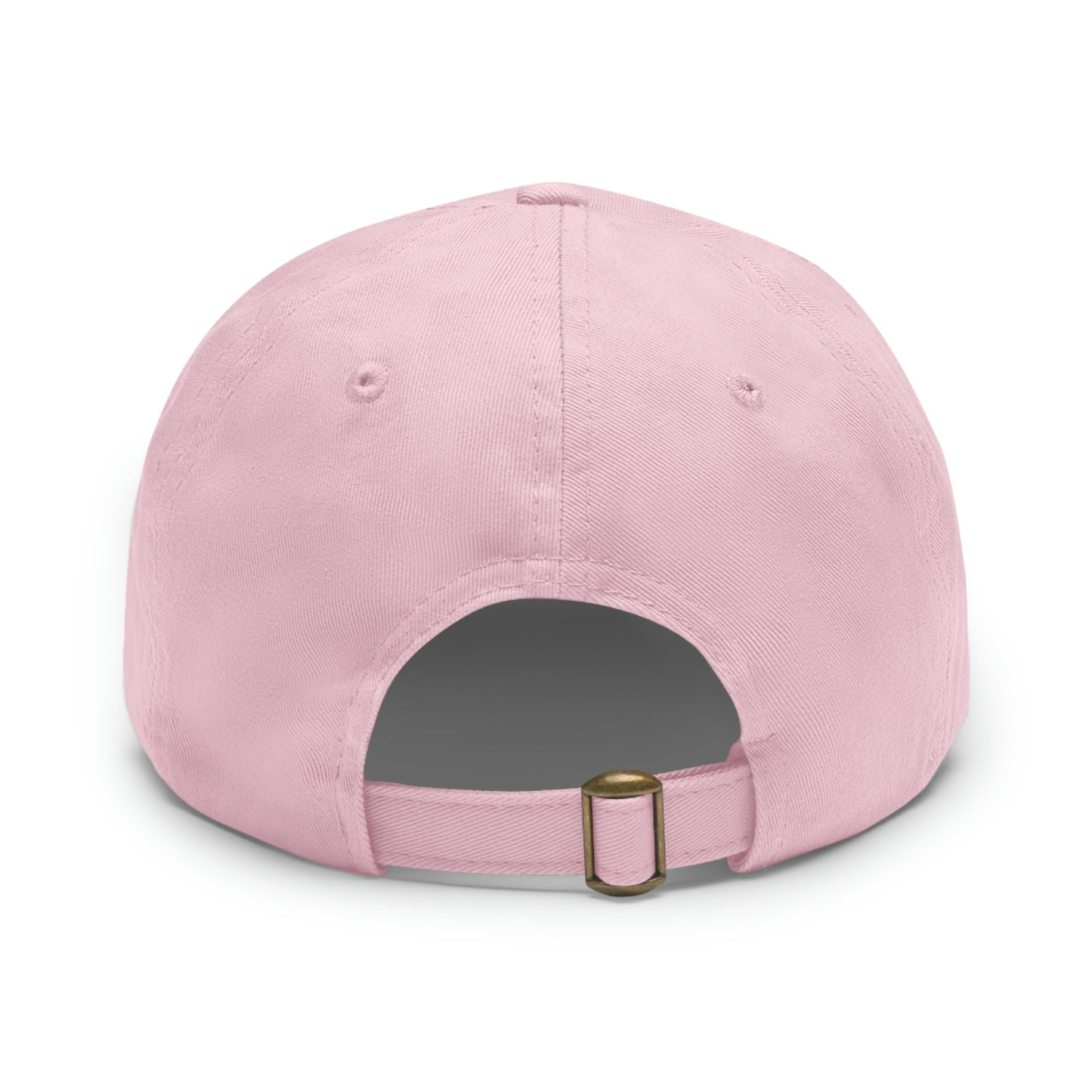 Unstructured Hat with Leather Patch